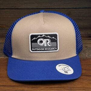 Outdoor Research Mid Profile Advoctae Topaz Trucker SnapBack Hat Mens